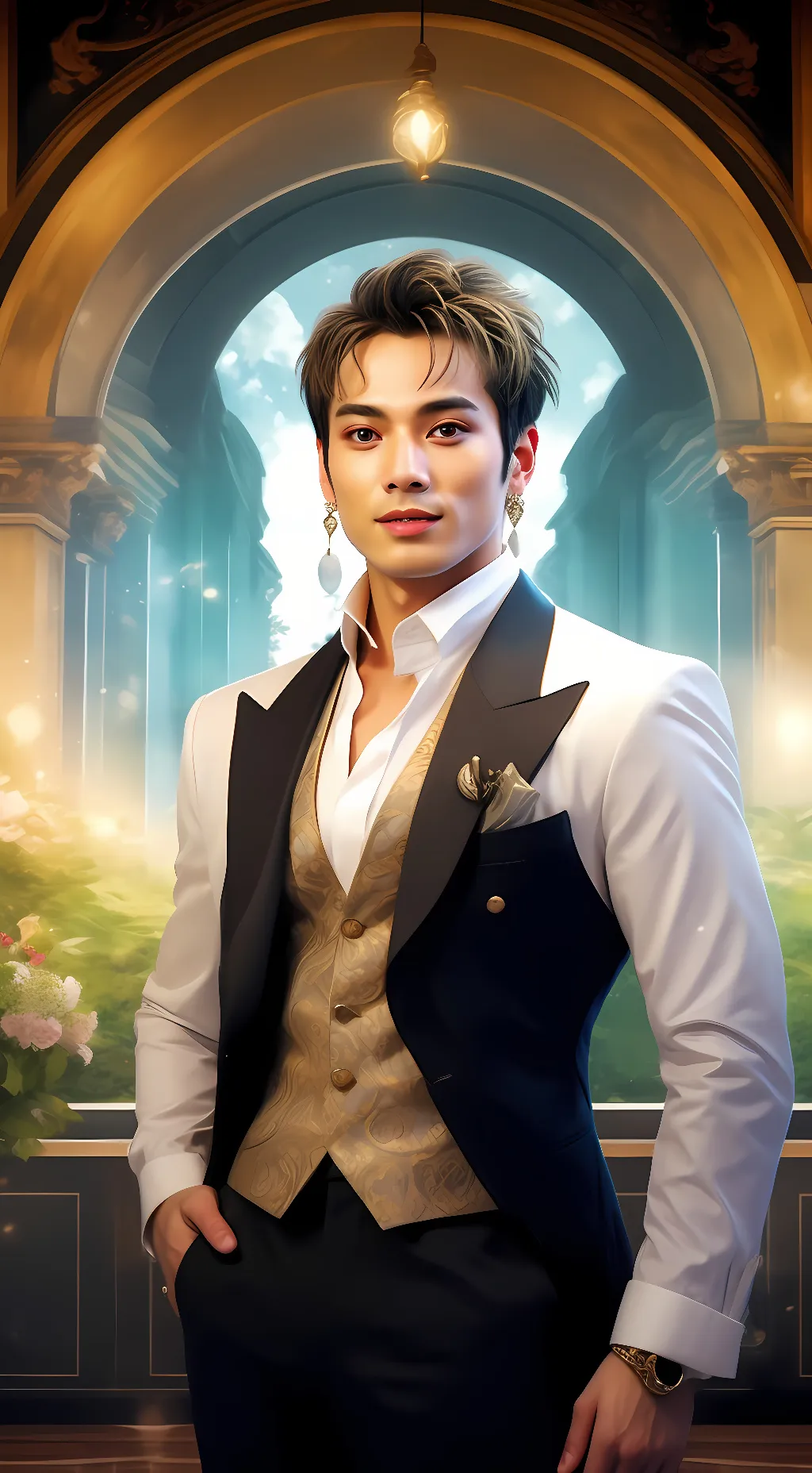 ai character: MACKENYU background