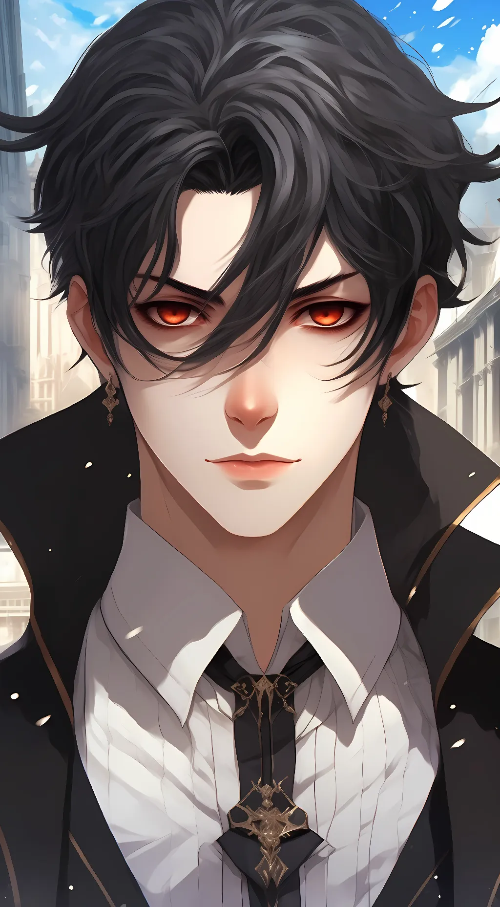 ai character: Kai  background
