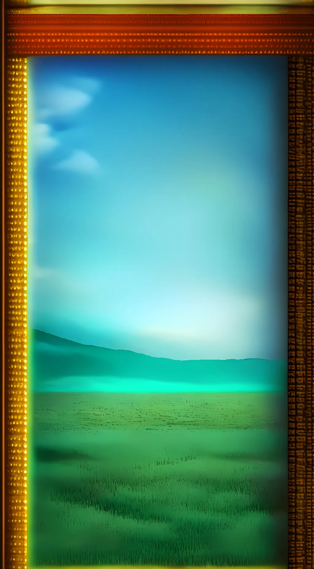 ai character: Nature background