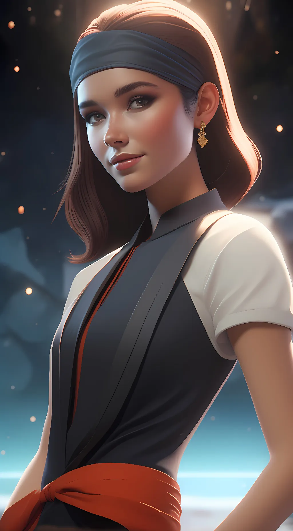 ai character: zoe background
