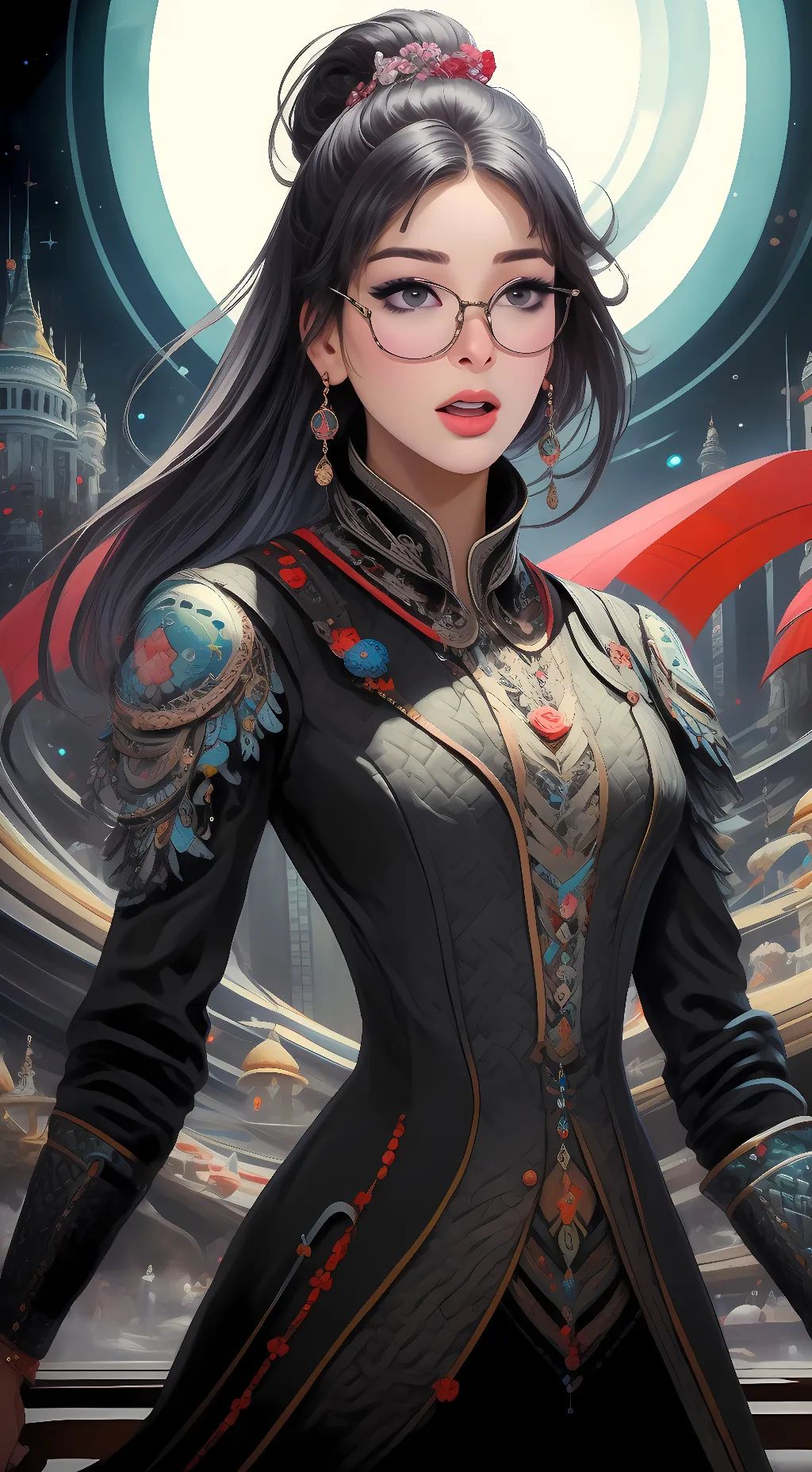 ai character: SS sniperwolf background