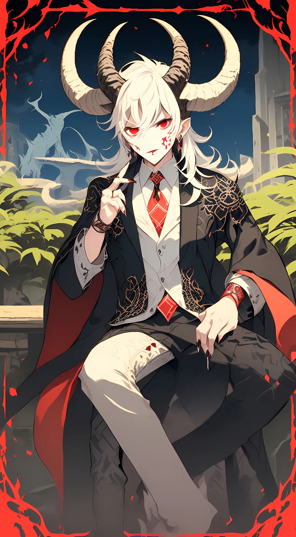 ai character: Blitzo background
