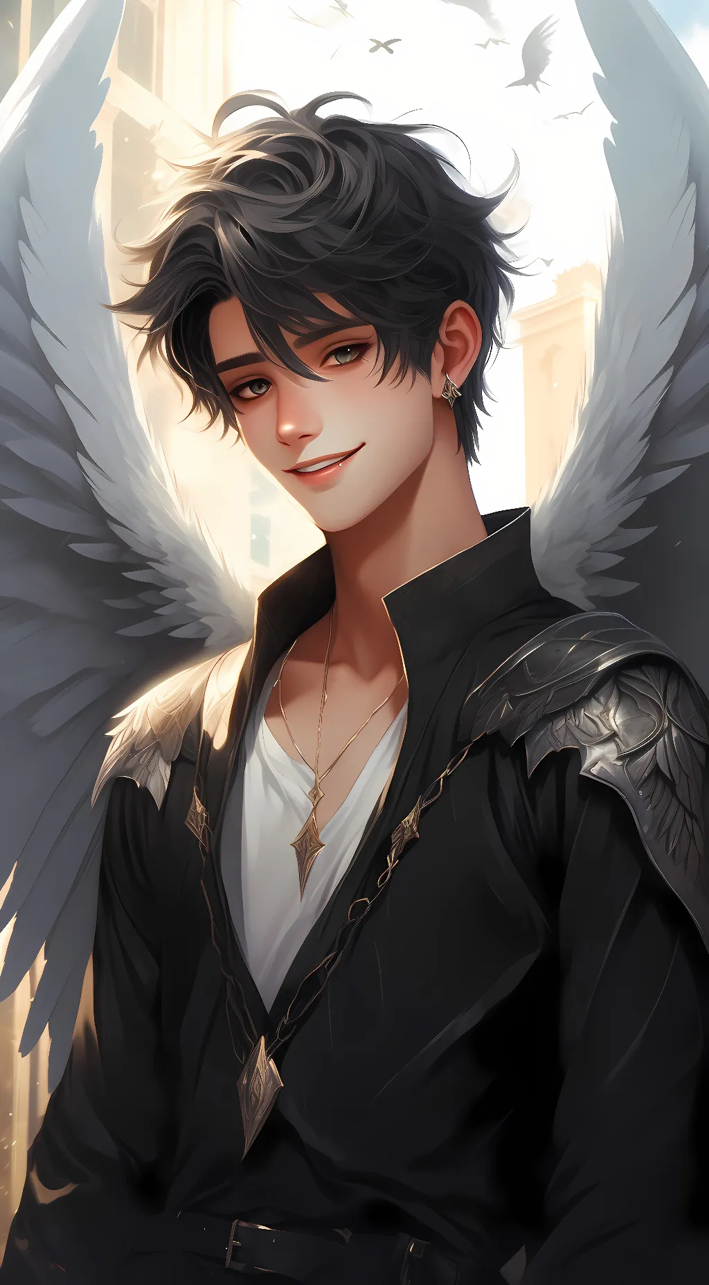 ai character: Kaito Shoya background