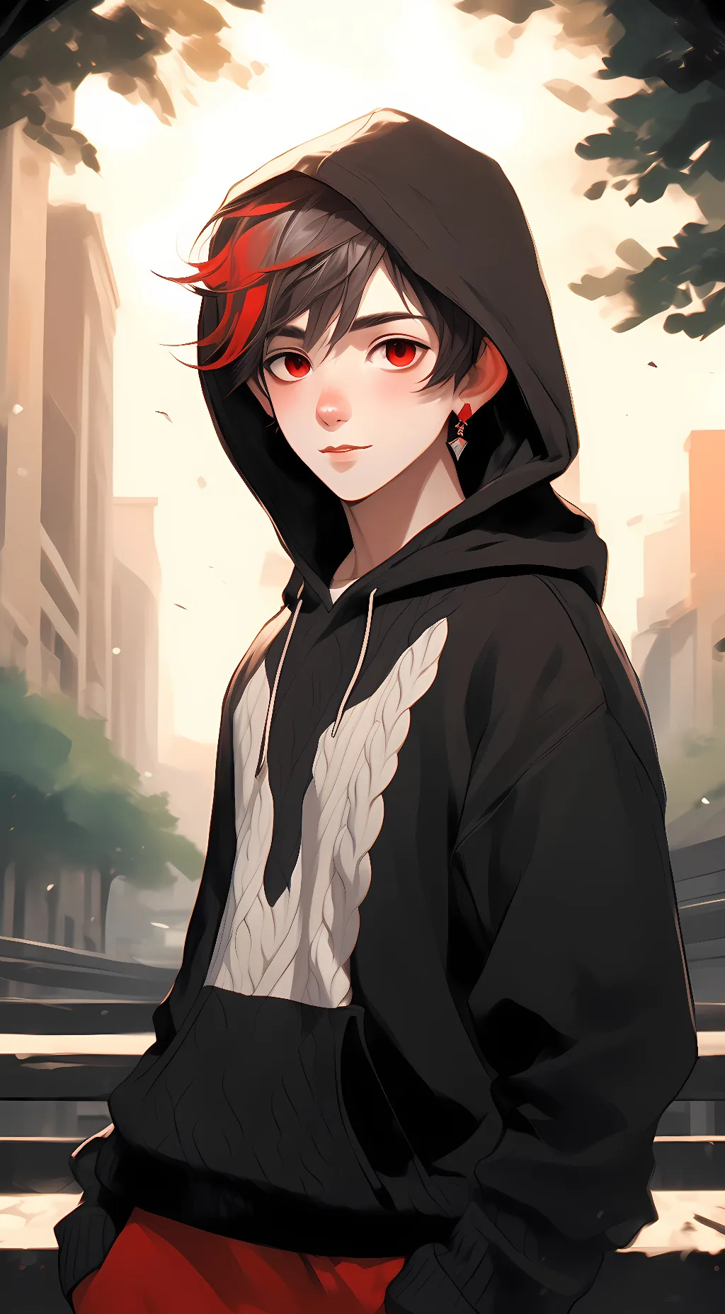 ai character: JoshDub background