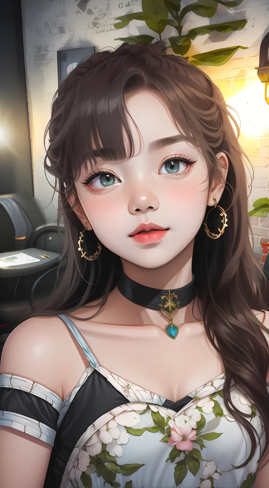 ai character: mika background