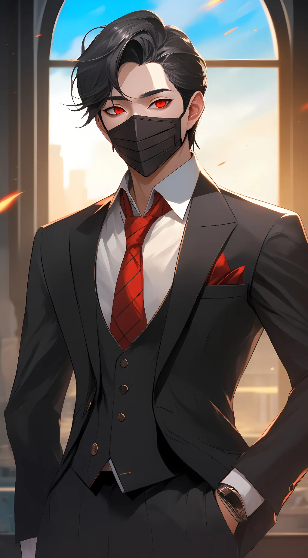 ai character: evll Luke background