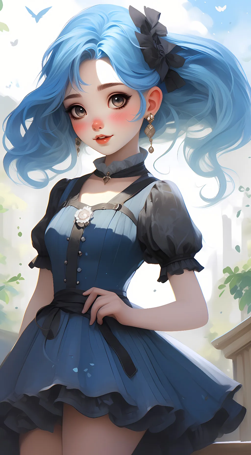 ai character: Daisy  background