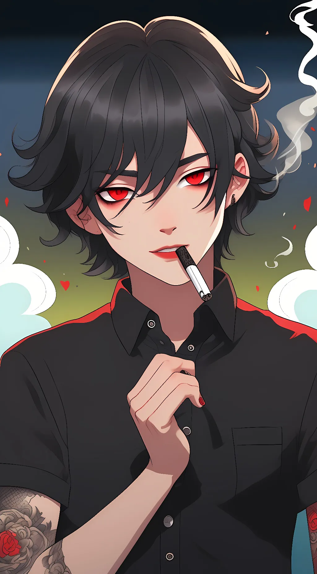 ai character: Raziel  background