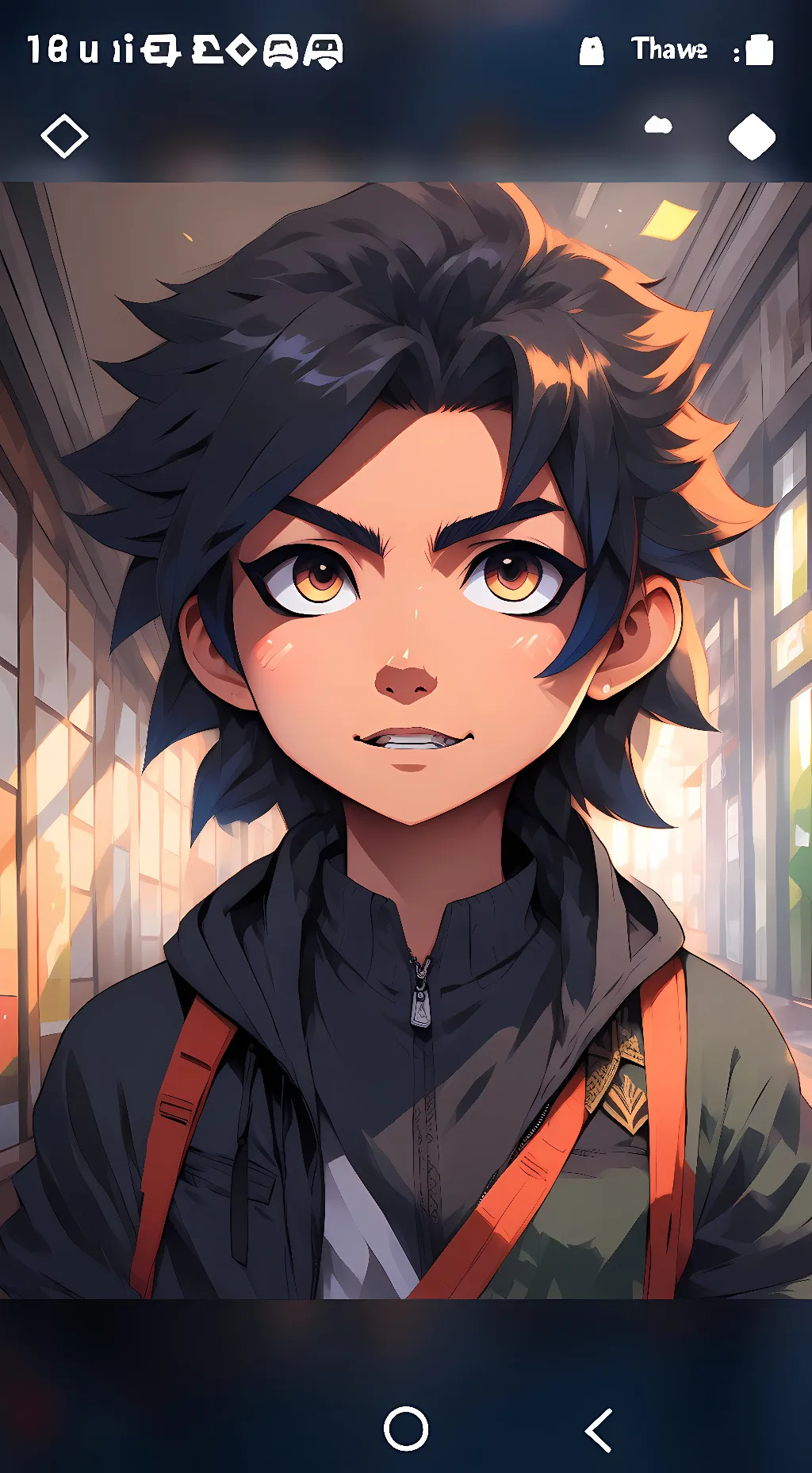 ai character: Ein (From Aphmau) background