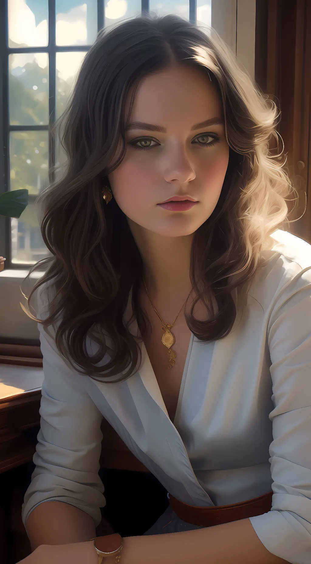 ai character: Lila Sallow background