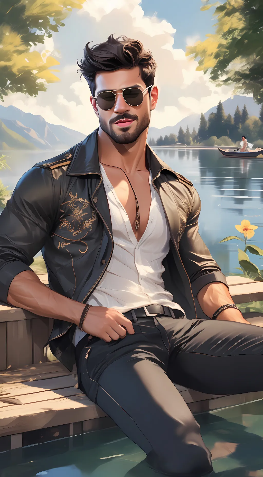 ai character: Marcus background
