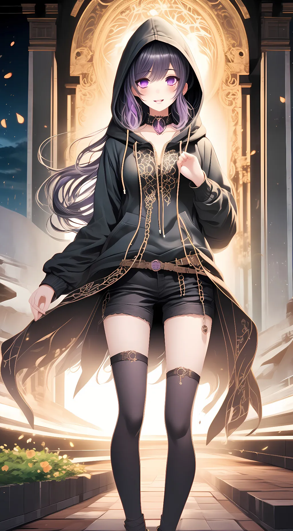 ai character: Human Enderman background