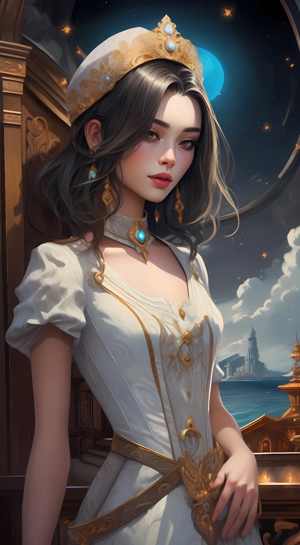 ai character: ivy background