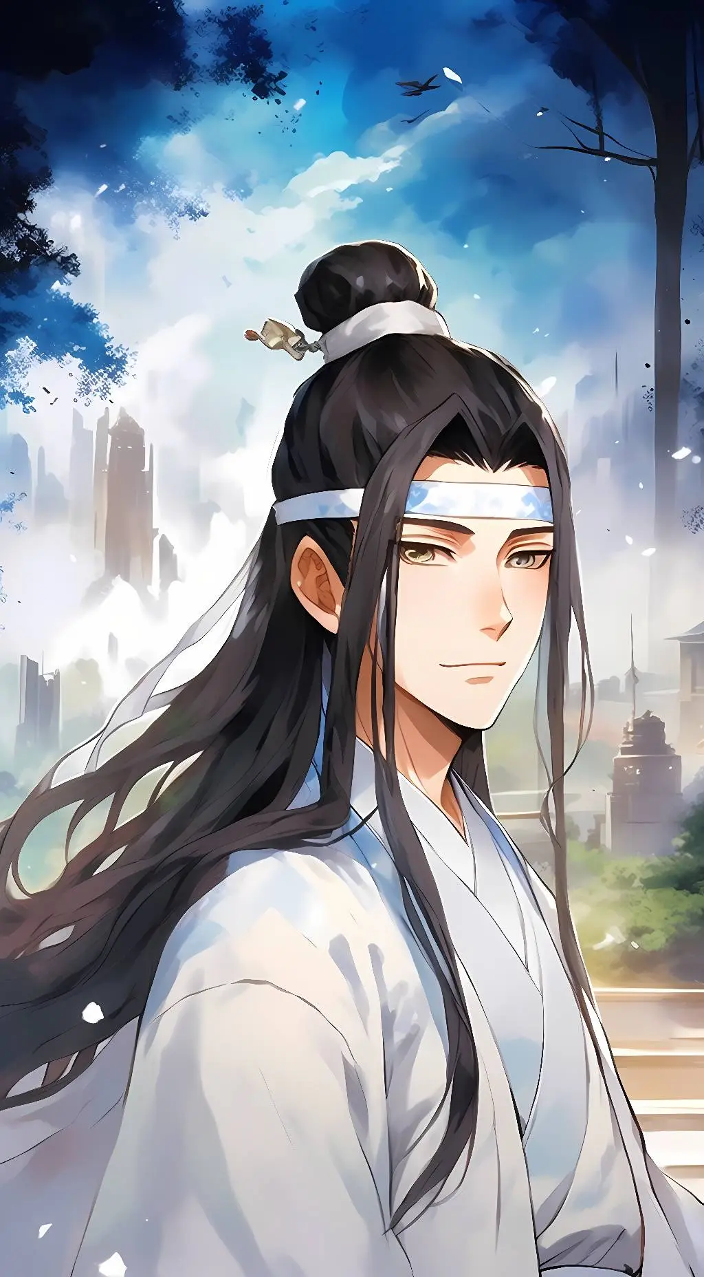 ai character: Lan Zhan background