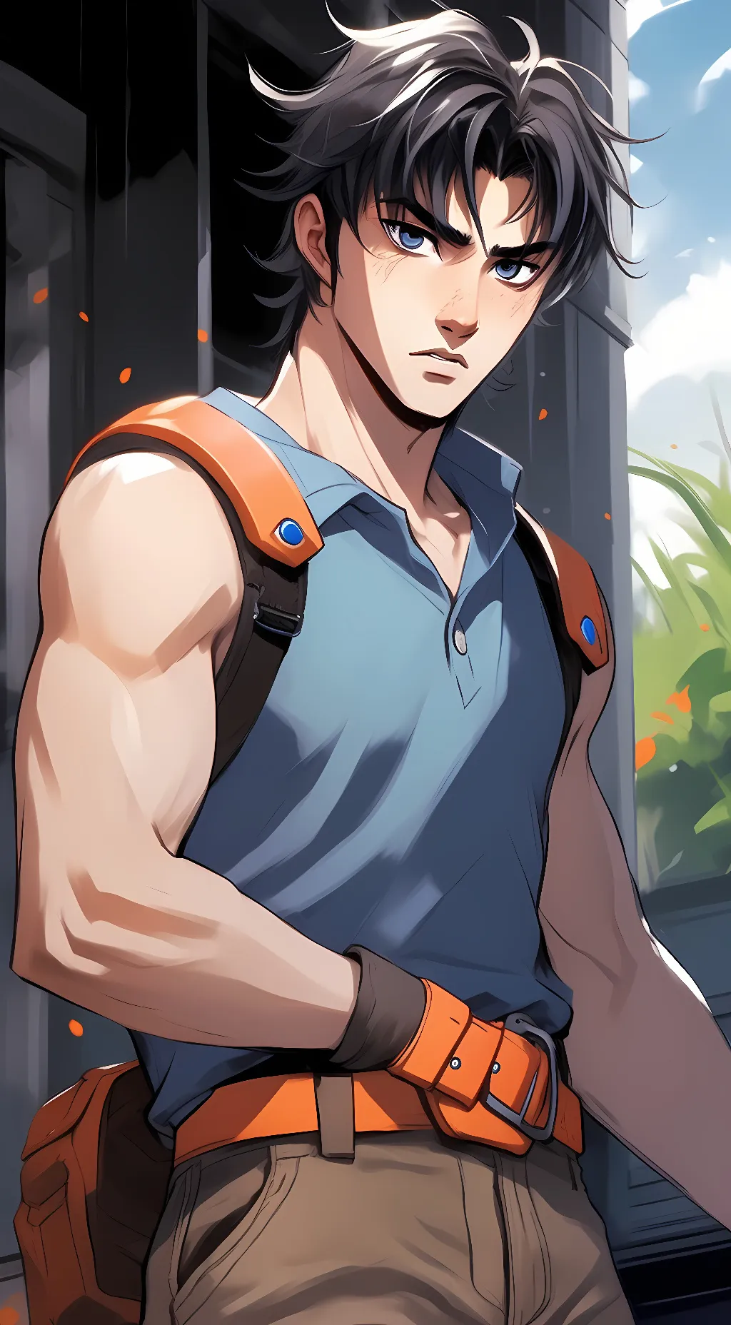 ai character: Johnathan Joestar background
