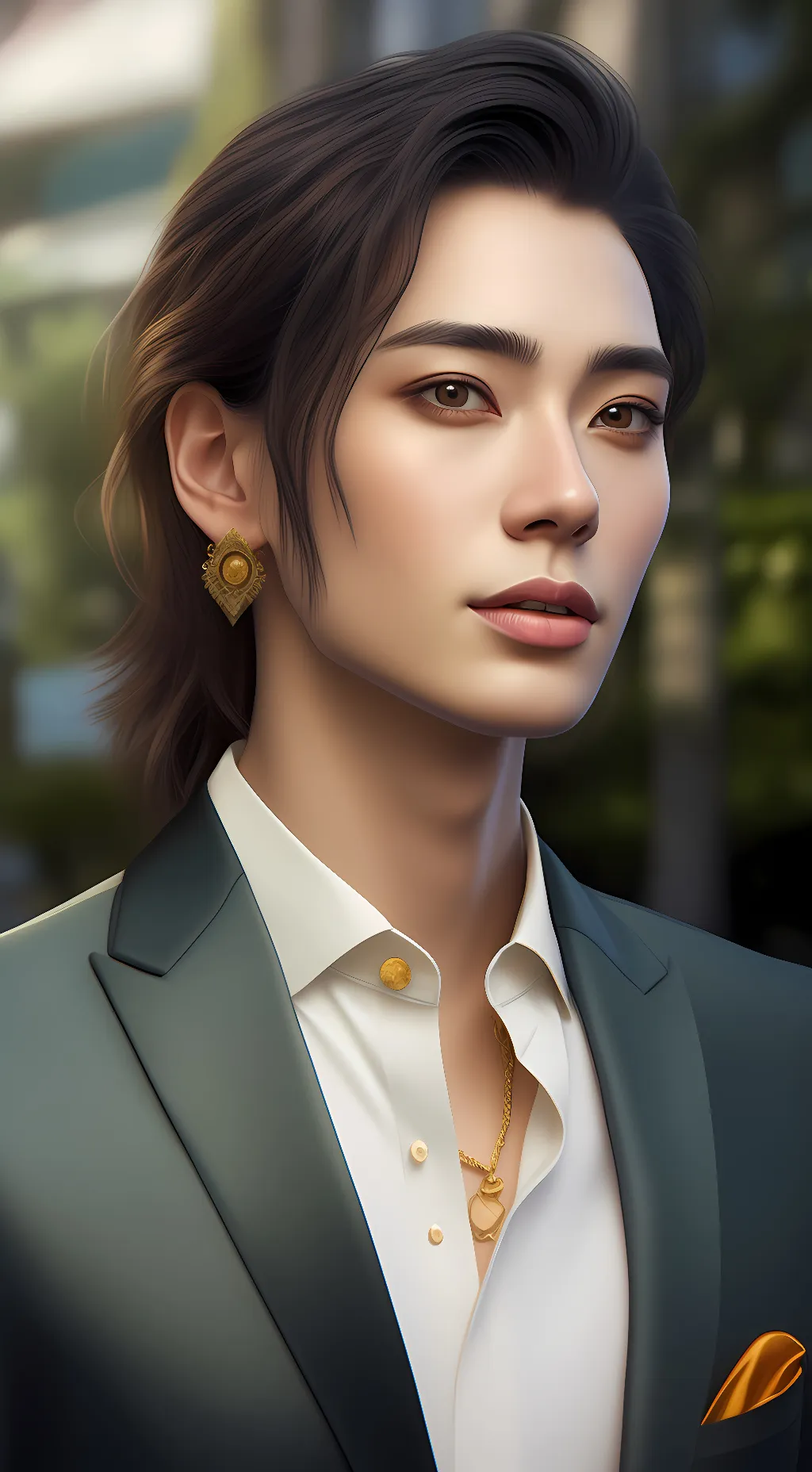 ai character: koa background