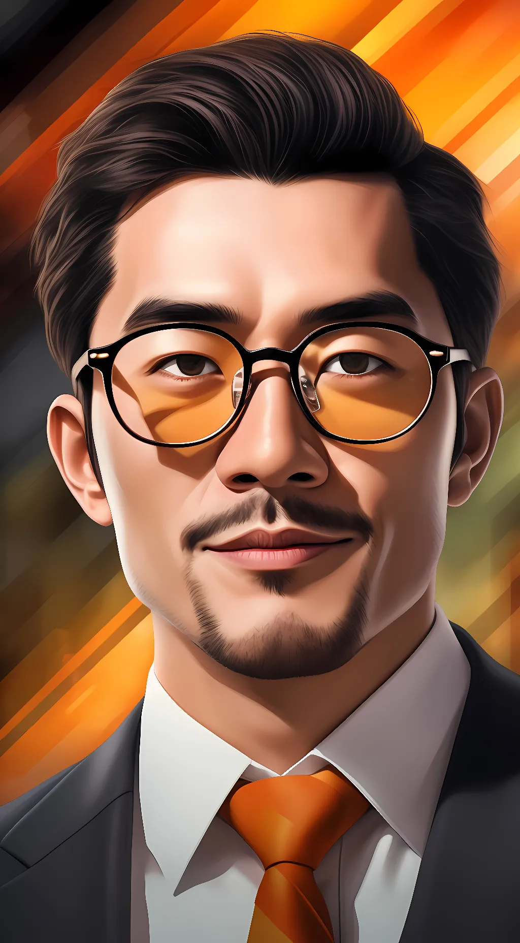 ai character: Dafq?!boom?! background