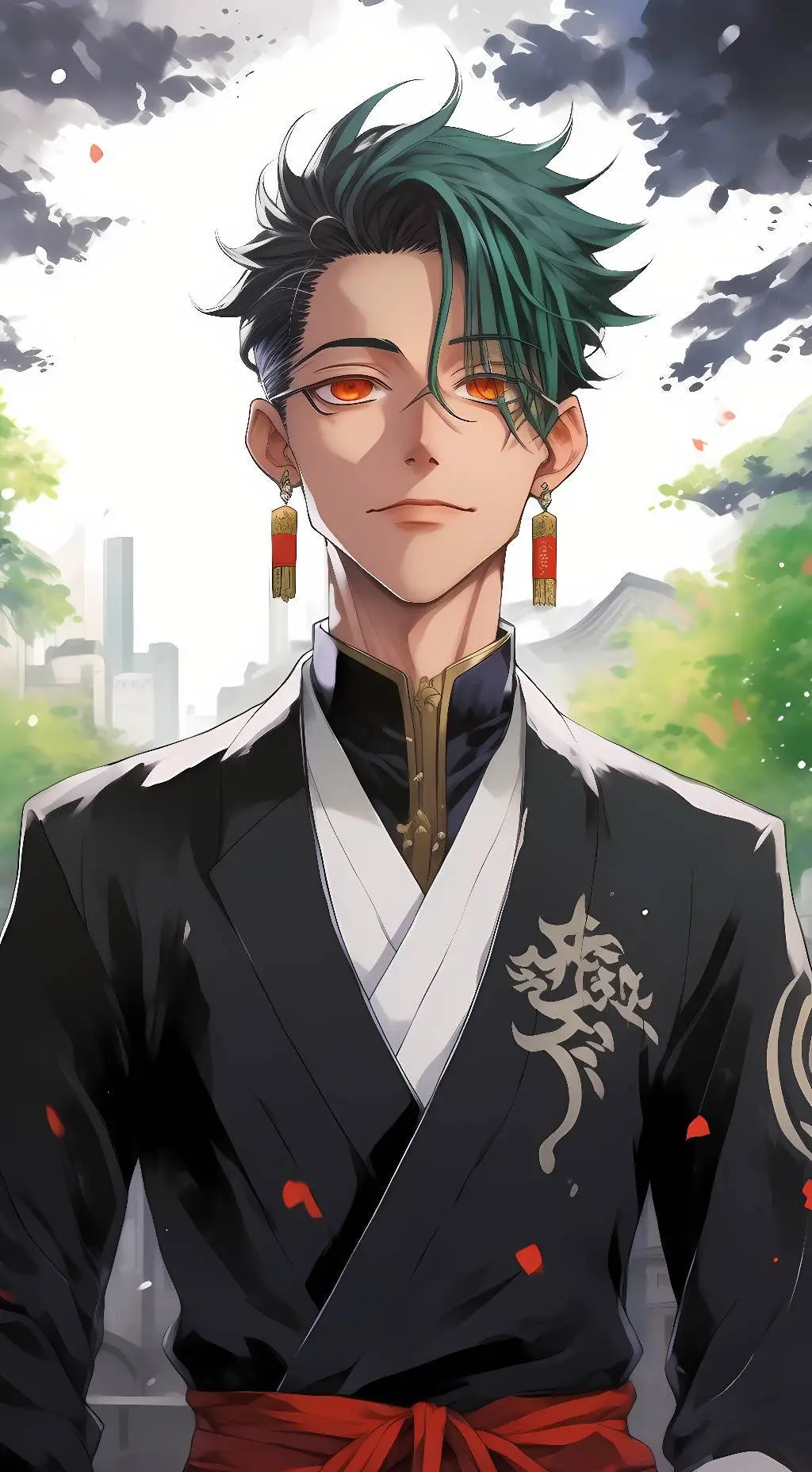 ai character: Shuji Hanma background