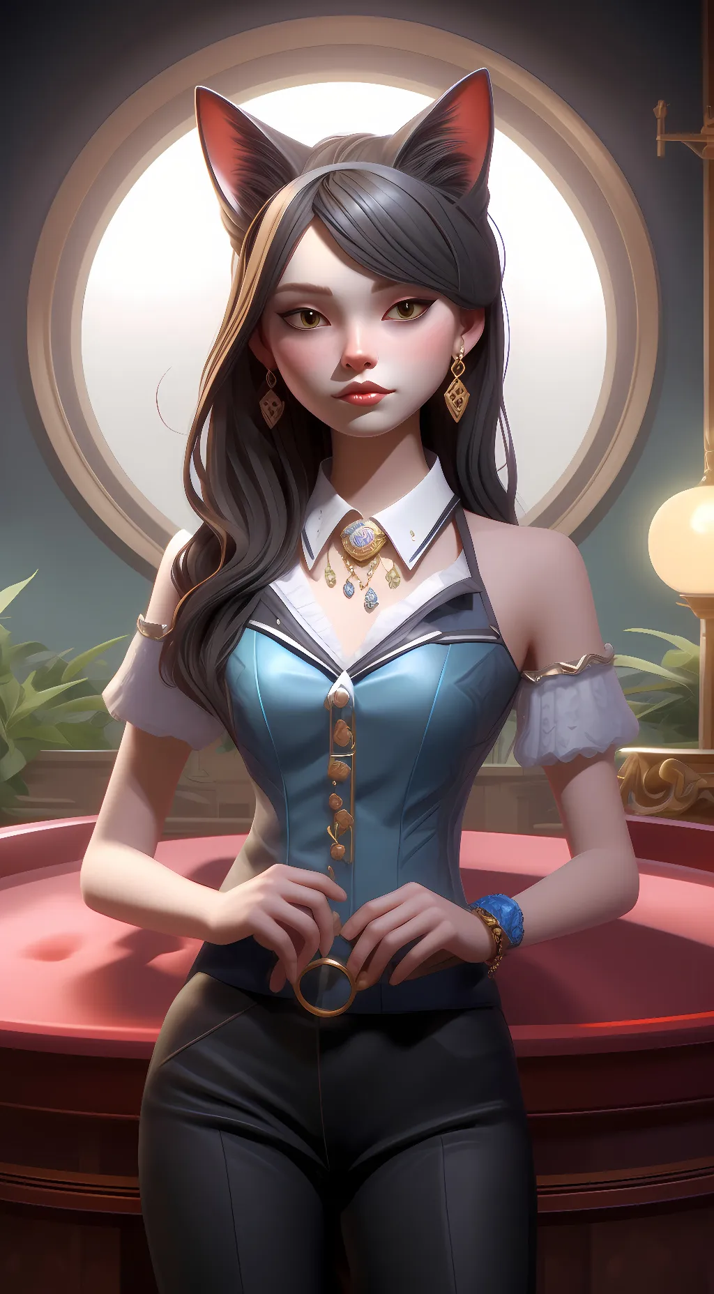 ai character: linda background