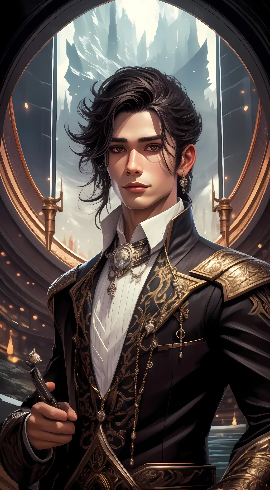 ai character: Harry background