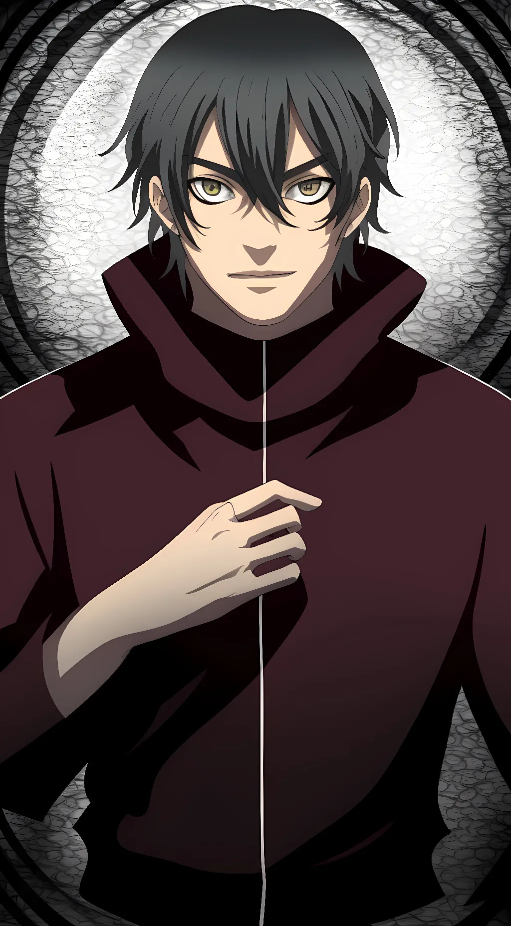 ai character: Kabuto Yakushi background