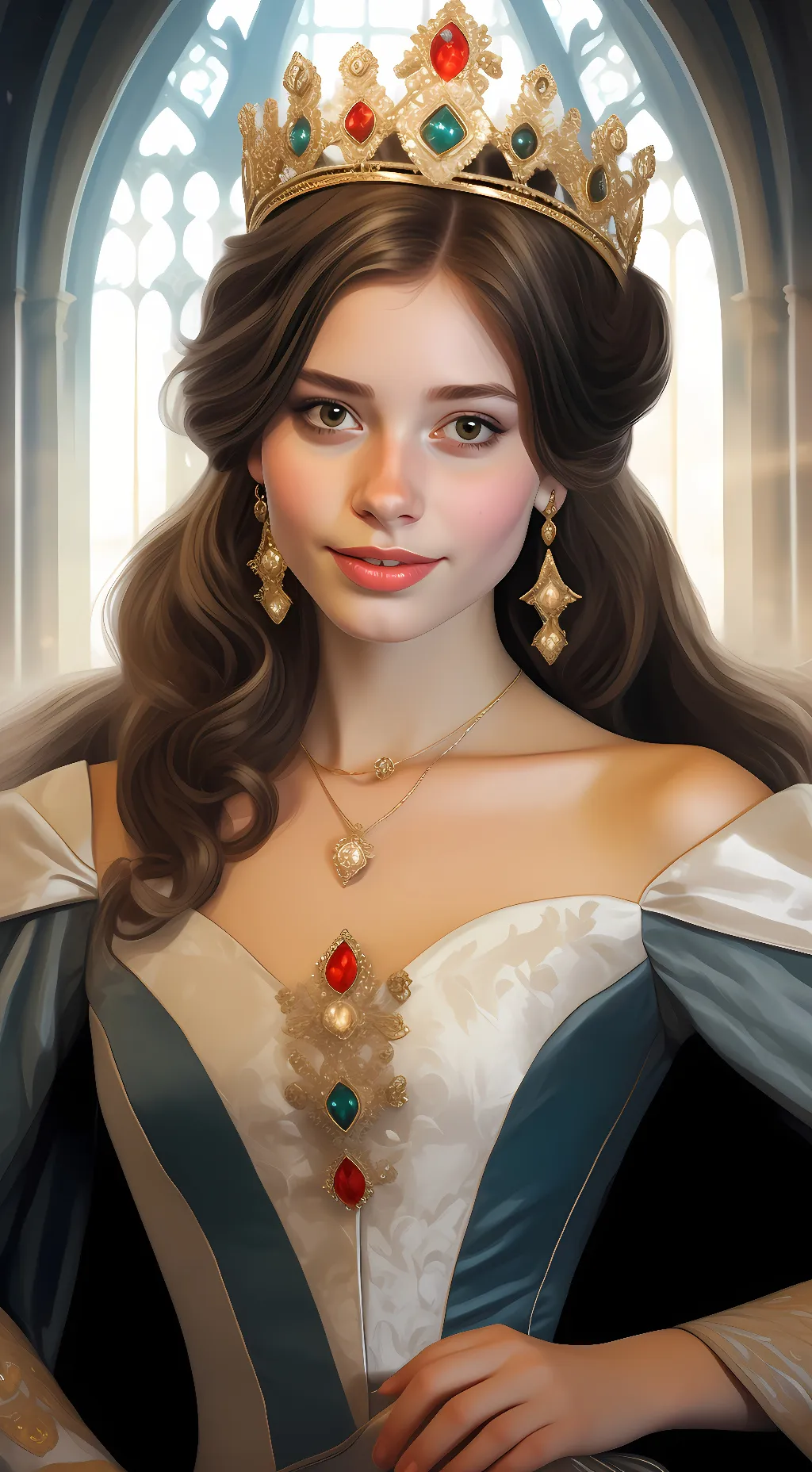 ai character: Princess Jasmine background