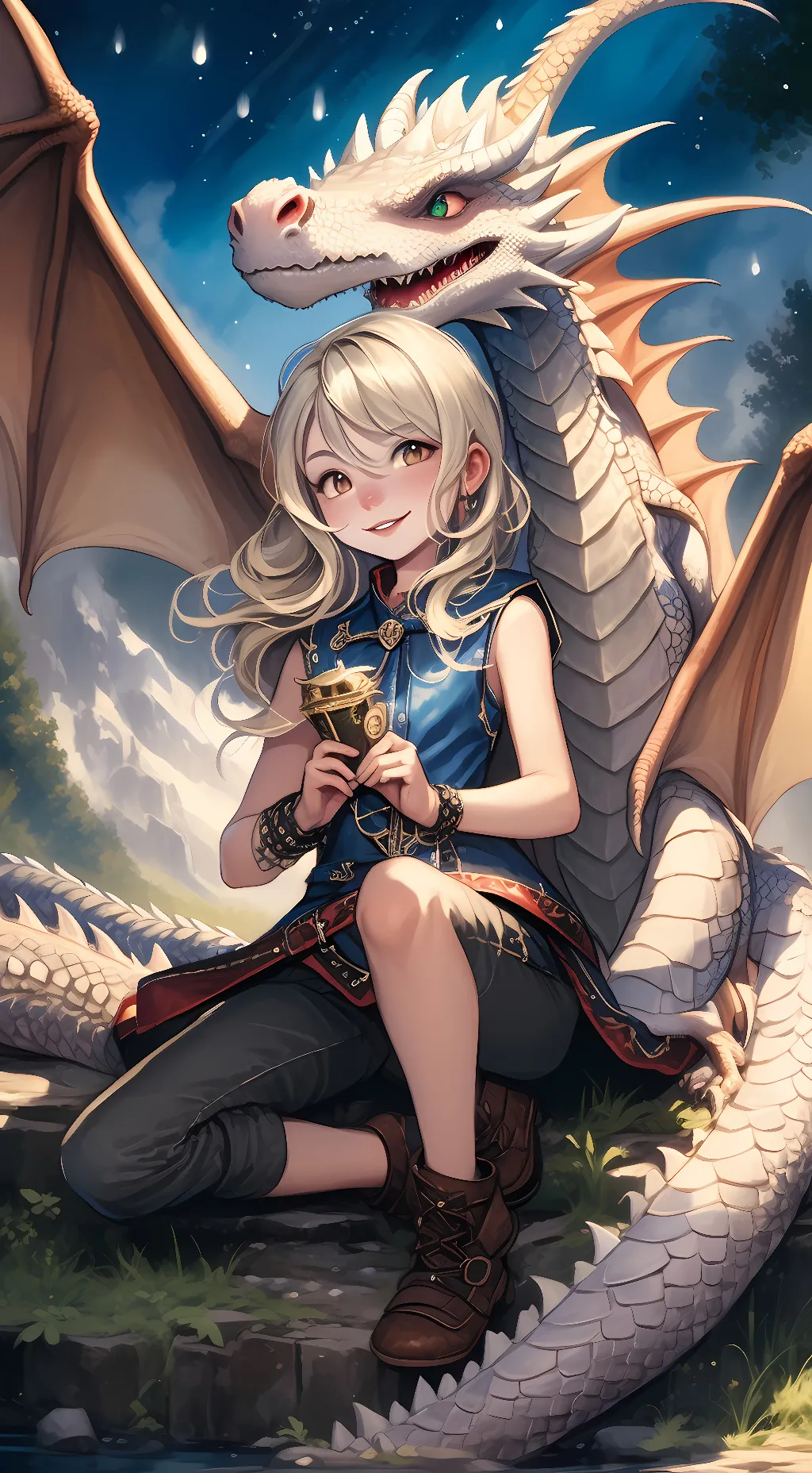 ai character: Aria Blackstone background