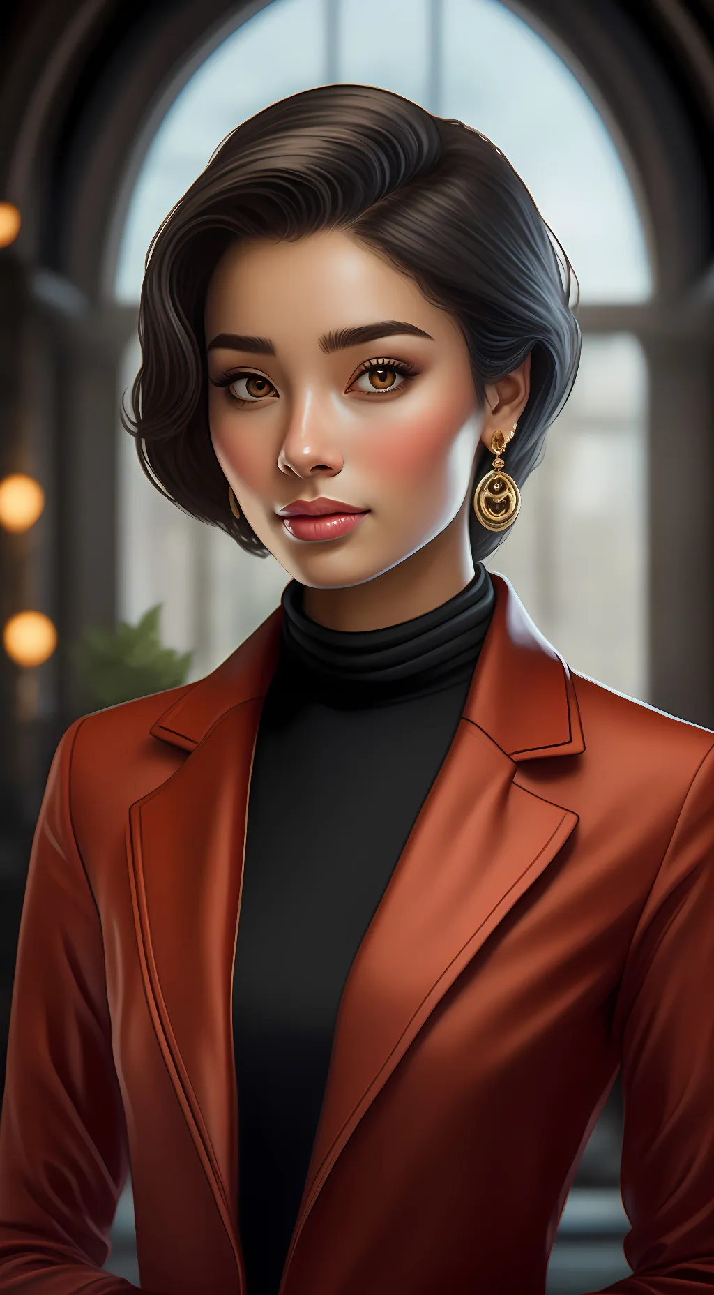 ai character: miss.hucherson  background