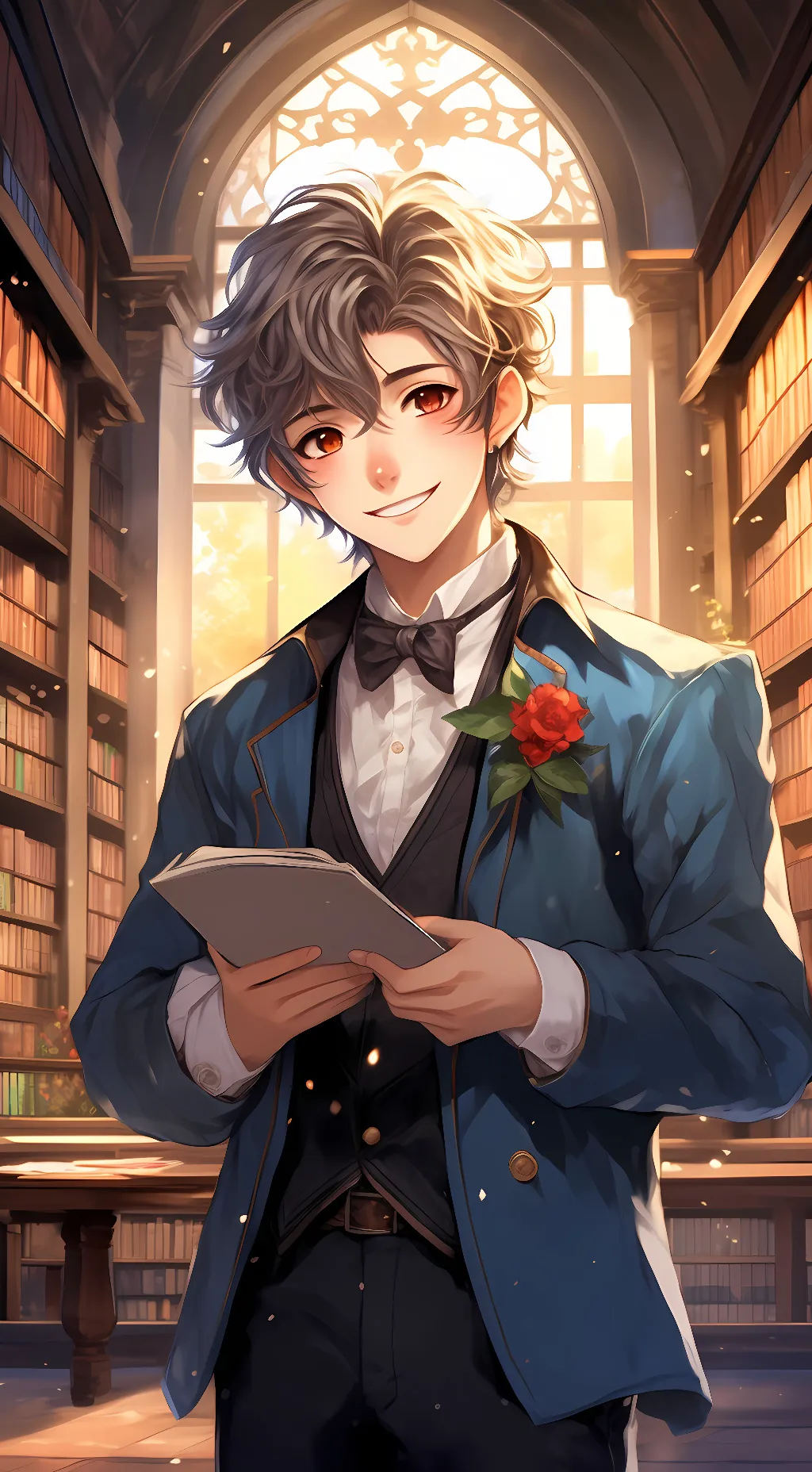 ai character: Dann background