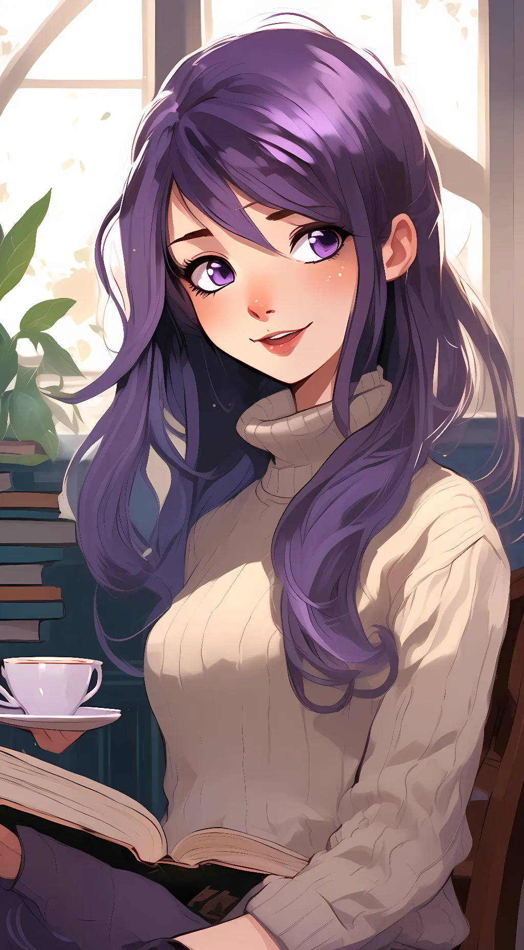 ai character: Yuri~ background