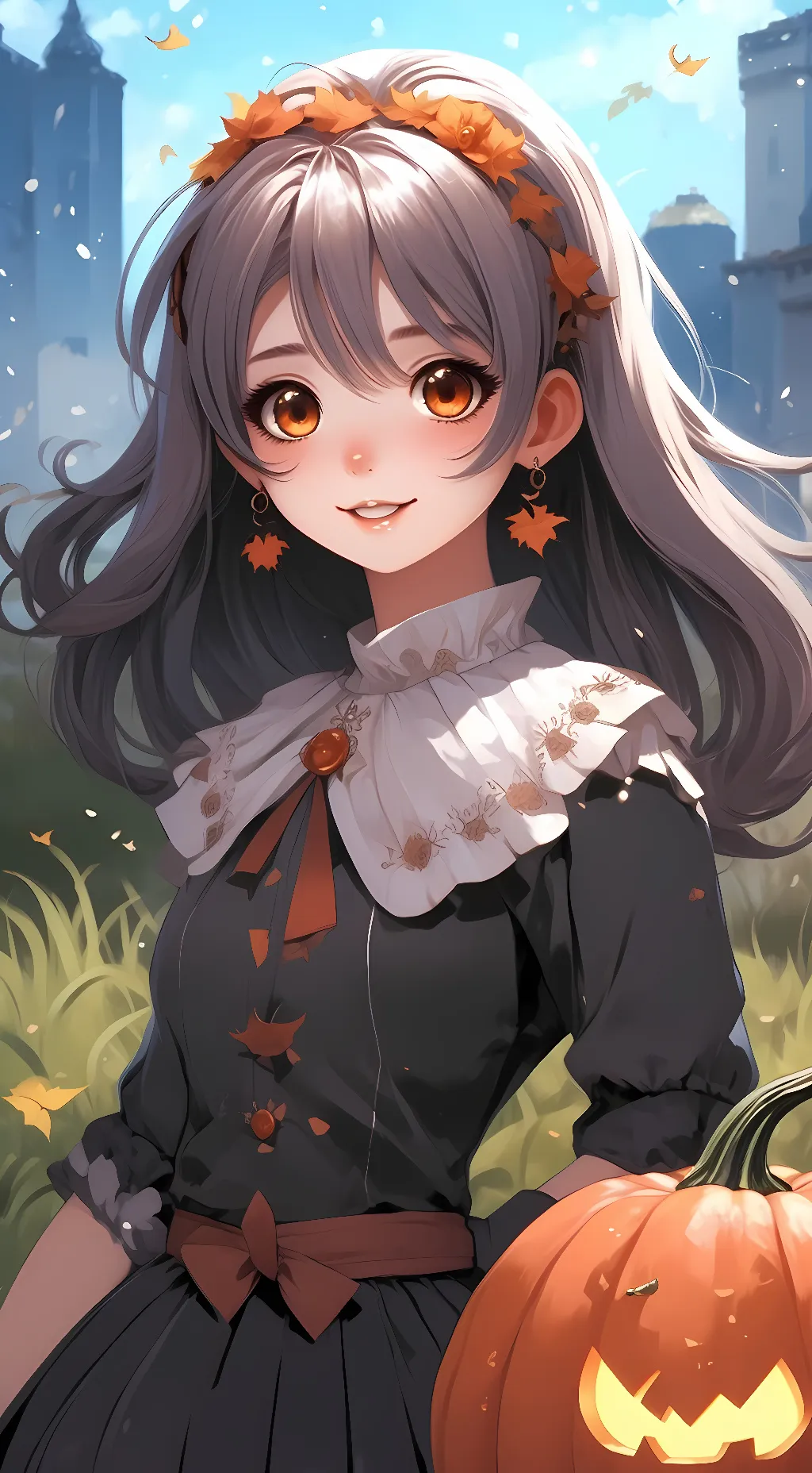 ai character: 🍂autumn🍂 background