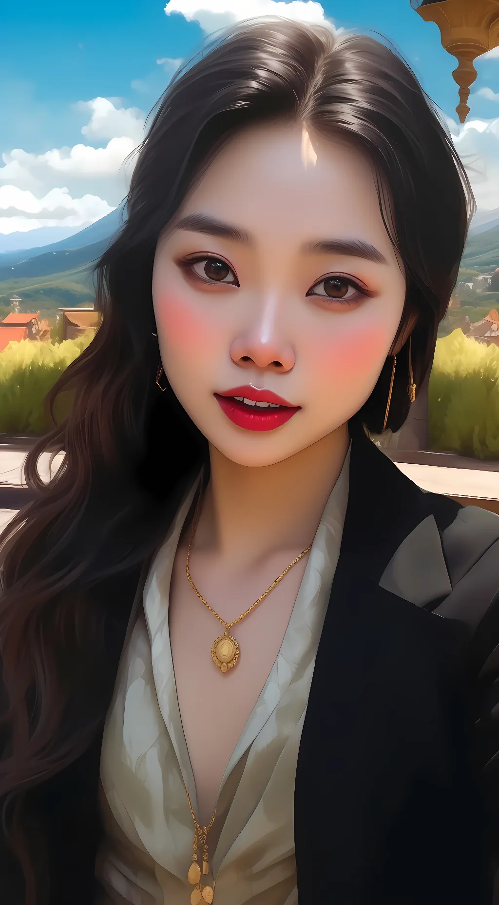 ai character: Lucy background