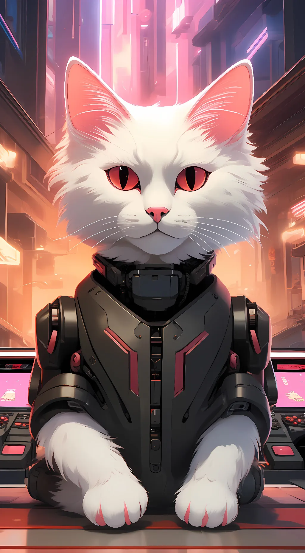 ai character: Catplayz background
