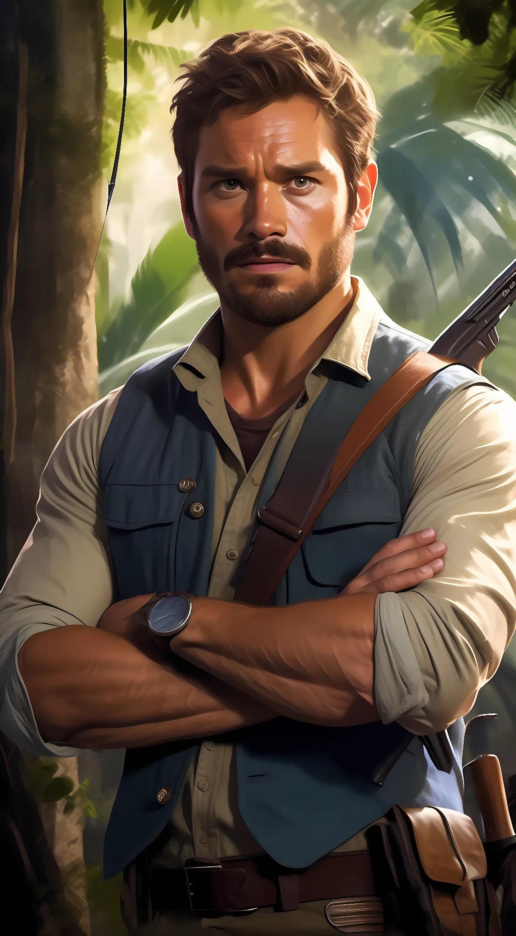 ai character: Owen Grady background