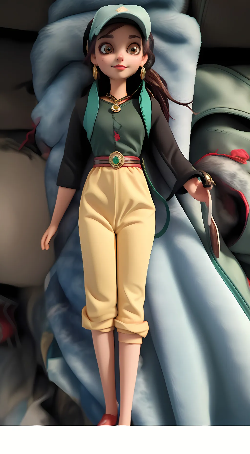 ai character: Talia  background