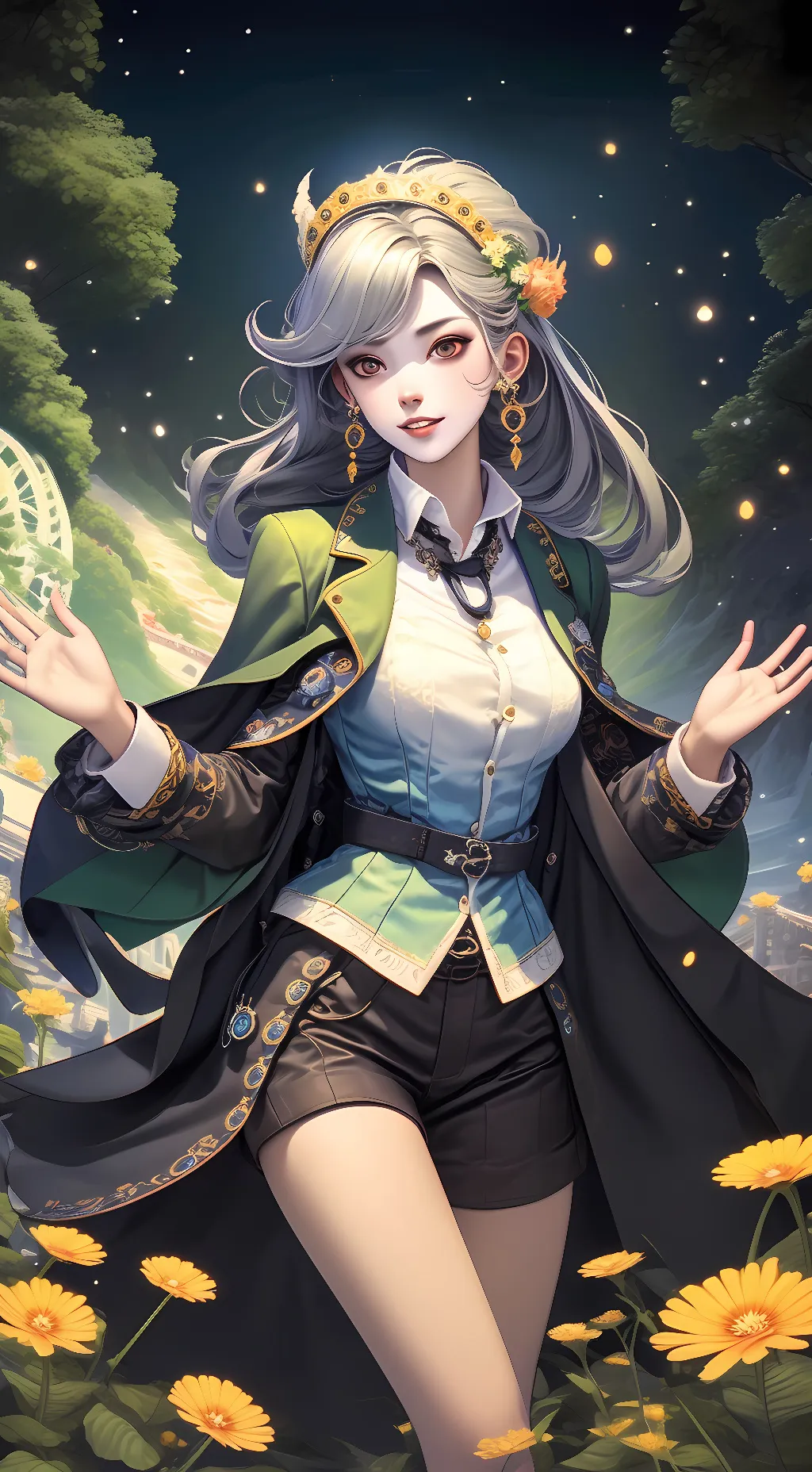 ai character: Katie Hunter background