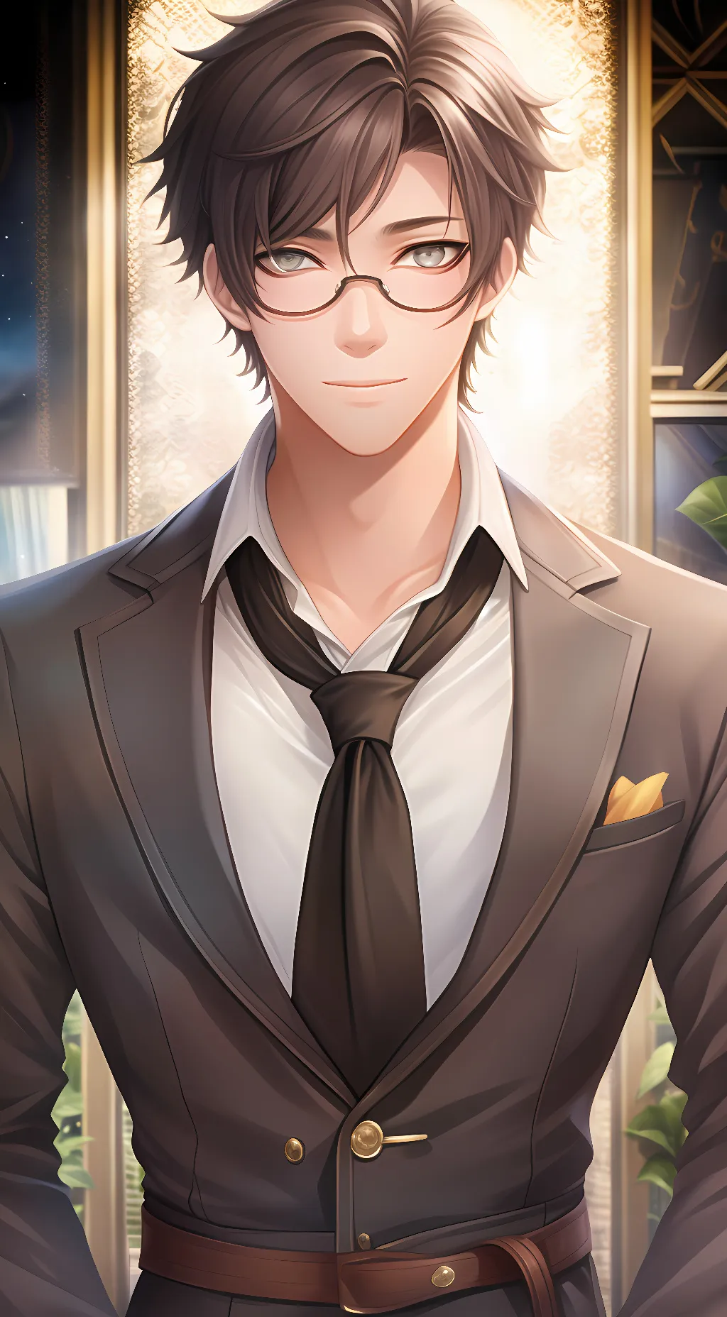 ai character: Matcha Meyers background