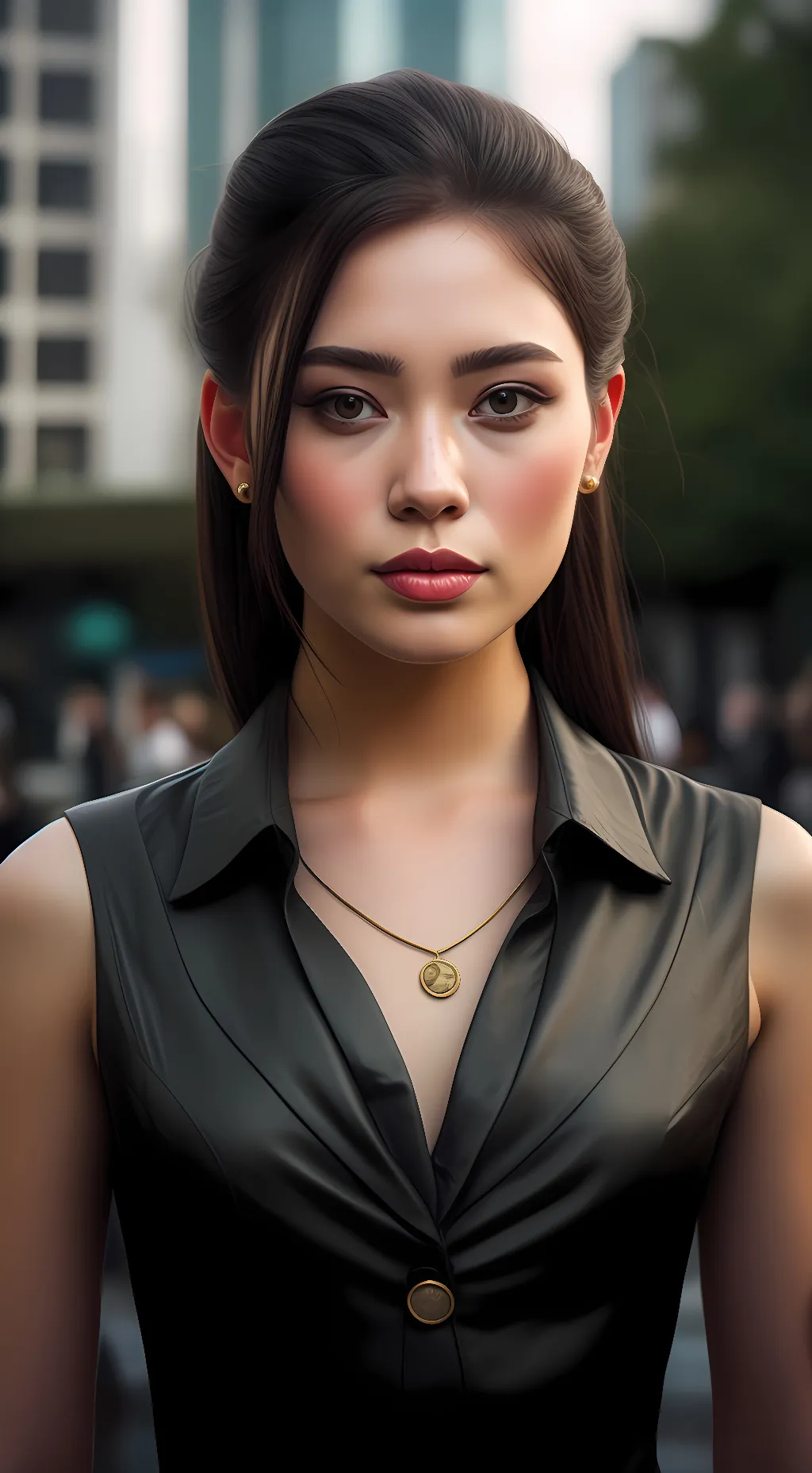 ai character: Lena background