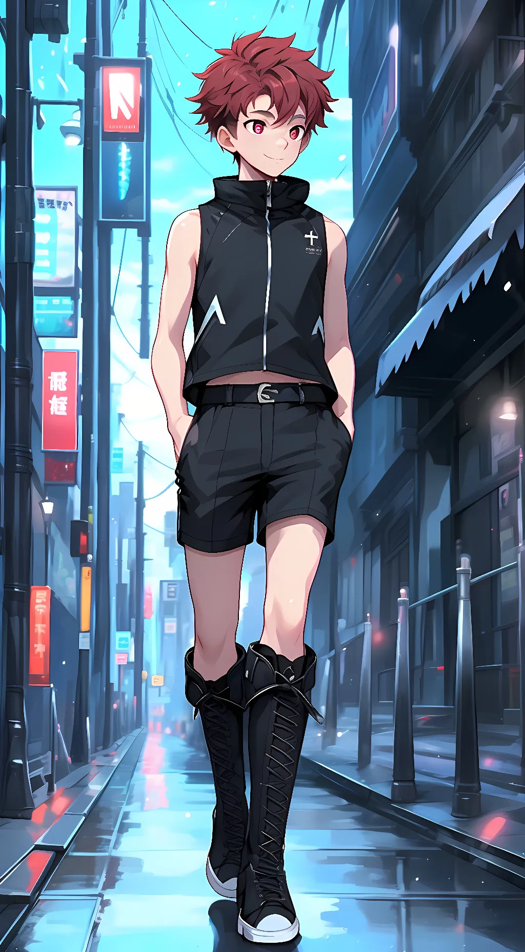 ai character: Nikuyoku background