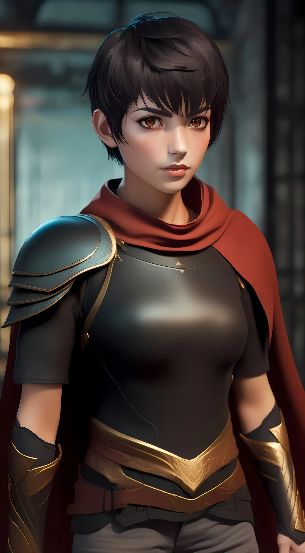 ai character: Caska background