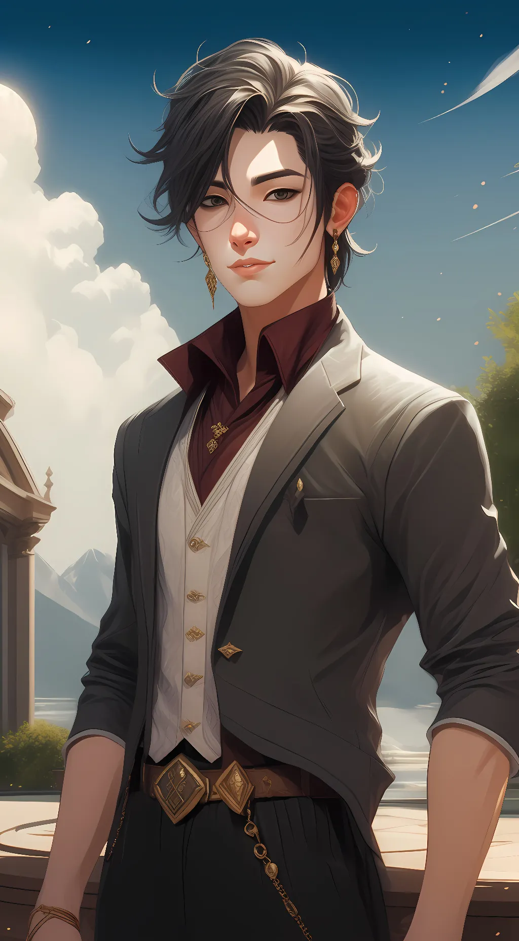 ai character: . background