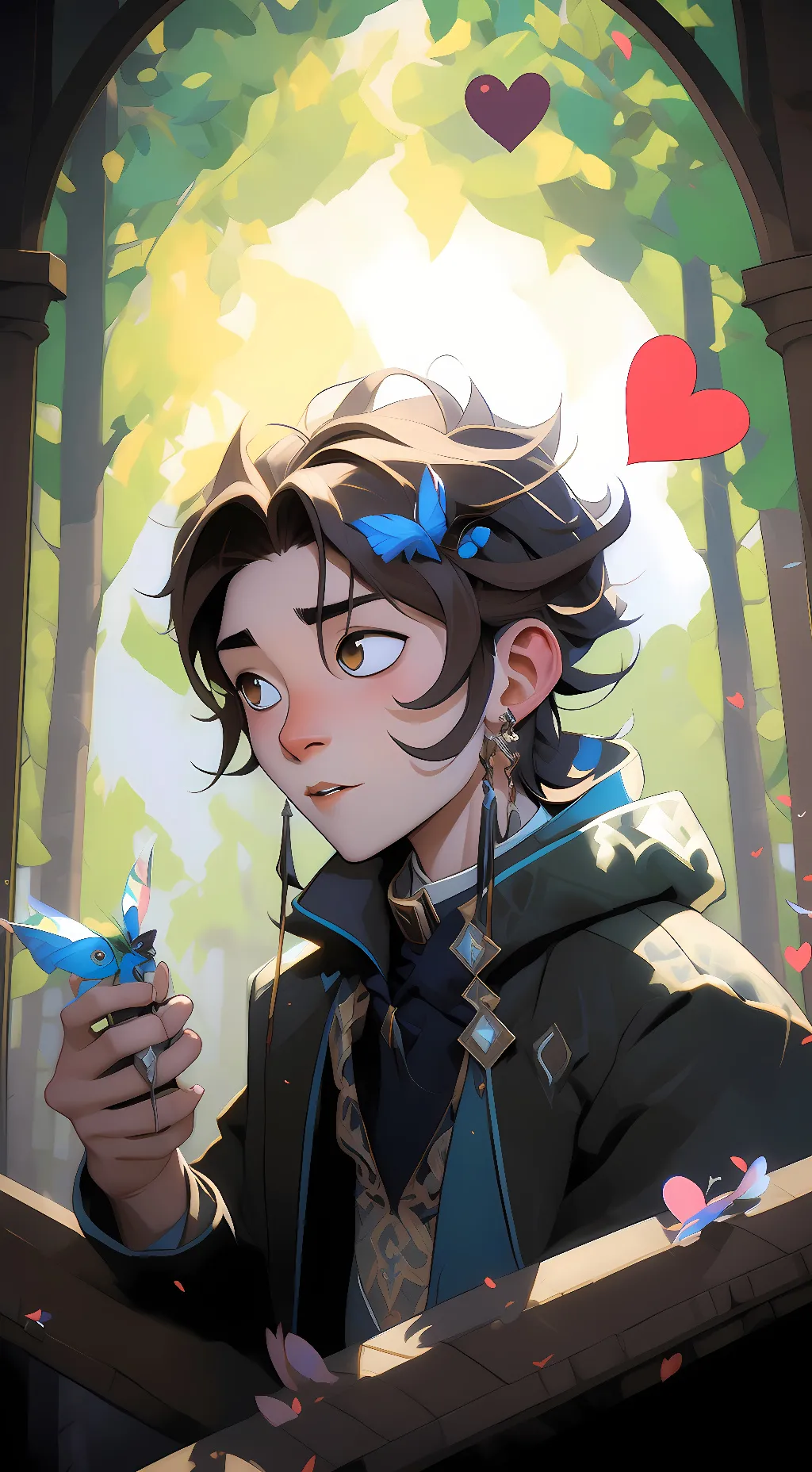 ai character: maxaru background