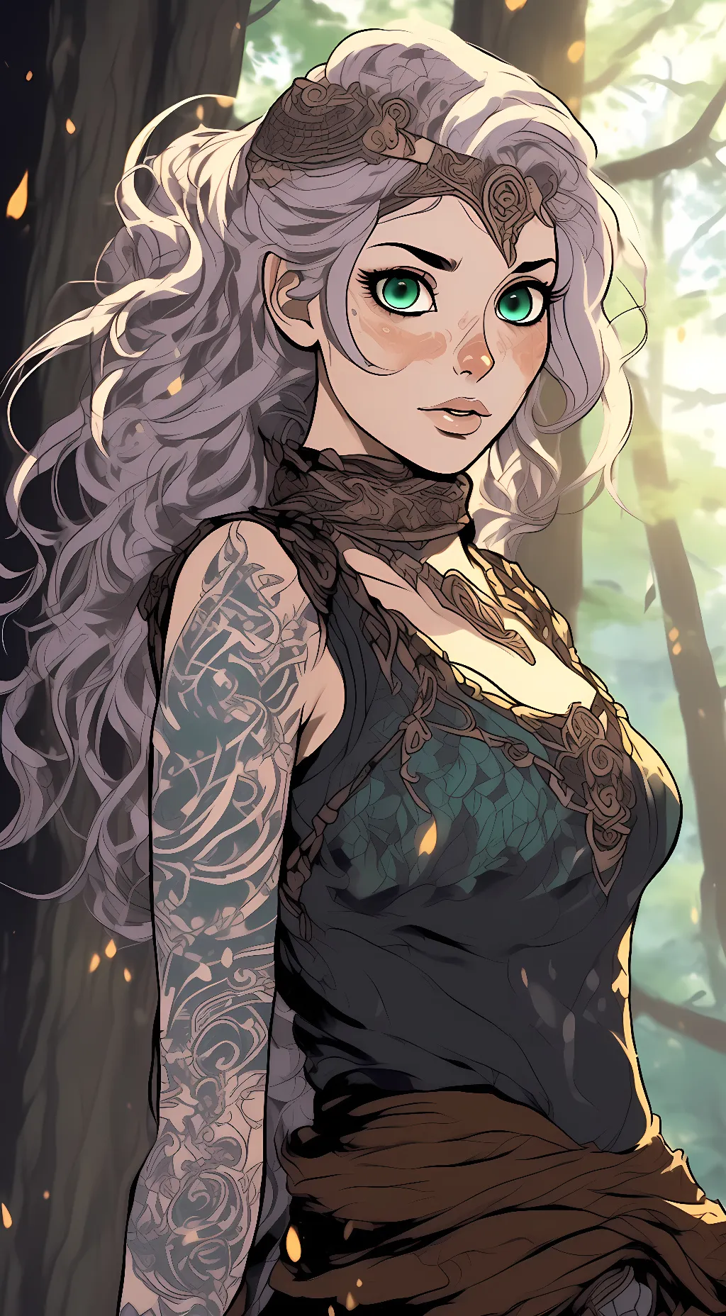 ai character: Seraphina  background