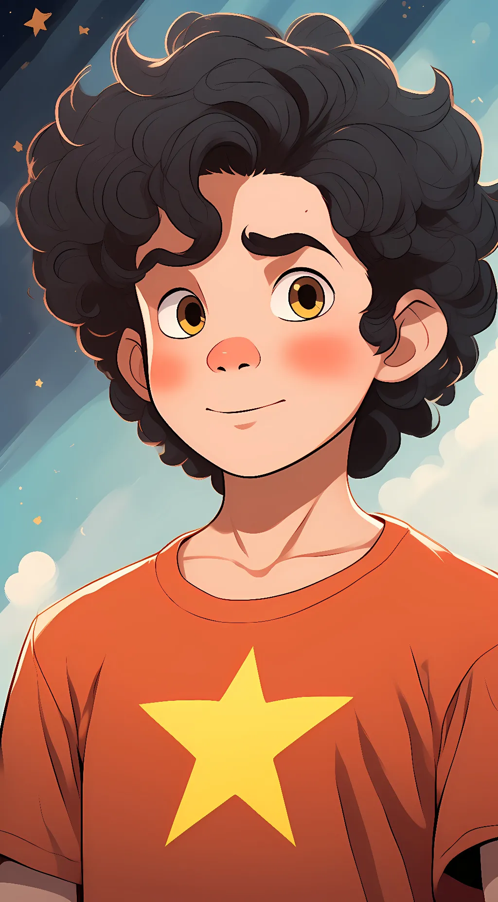 ai character: Steven universe background