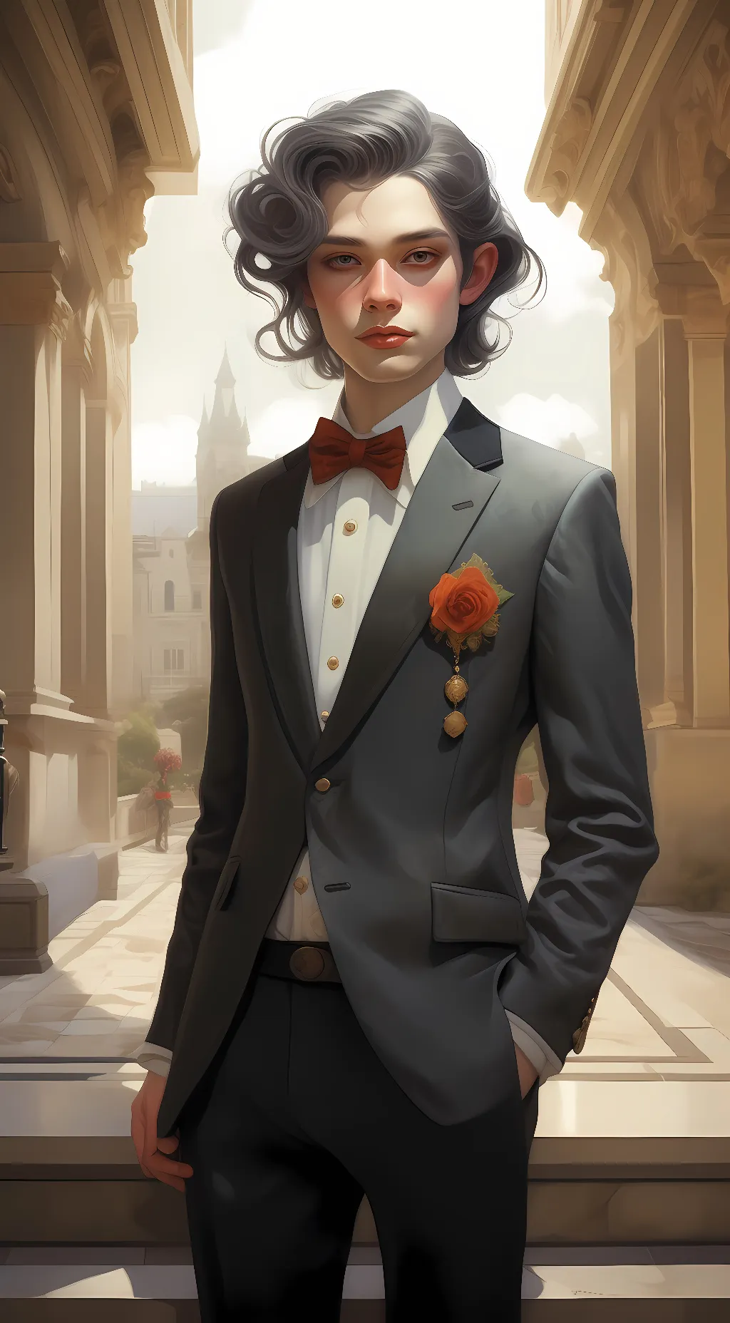 ai character: sam  background