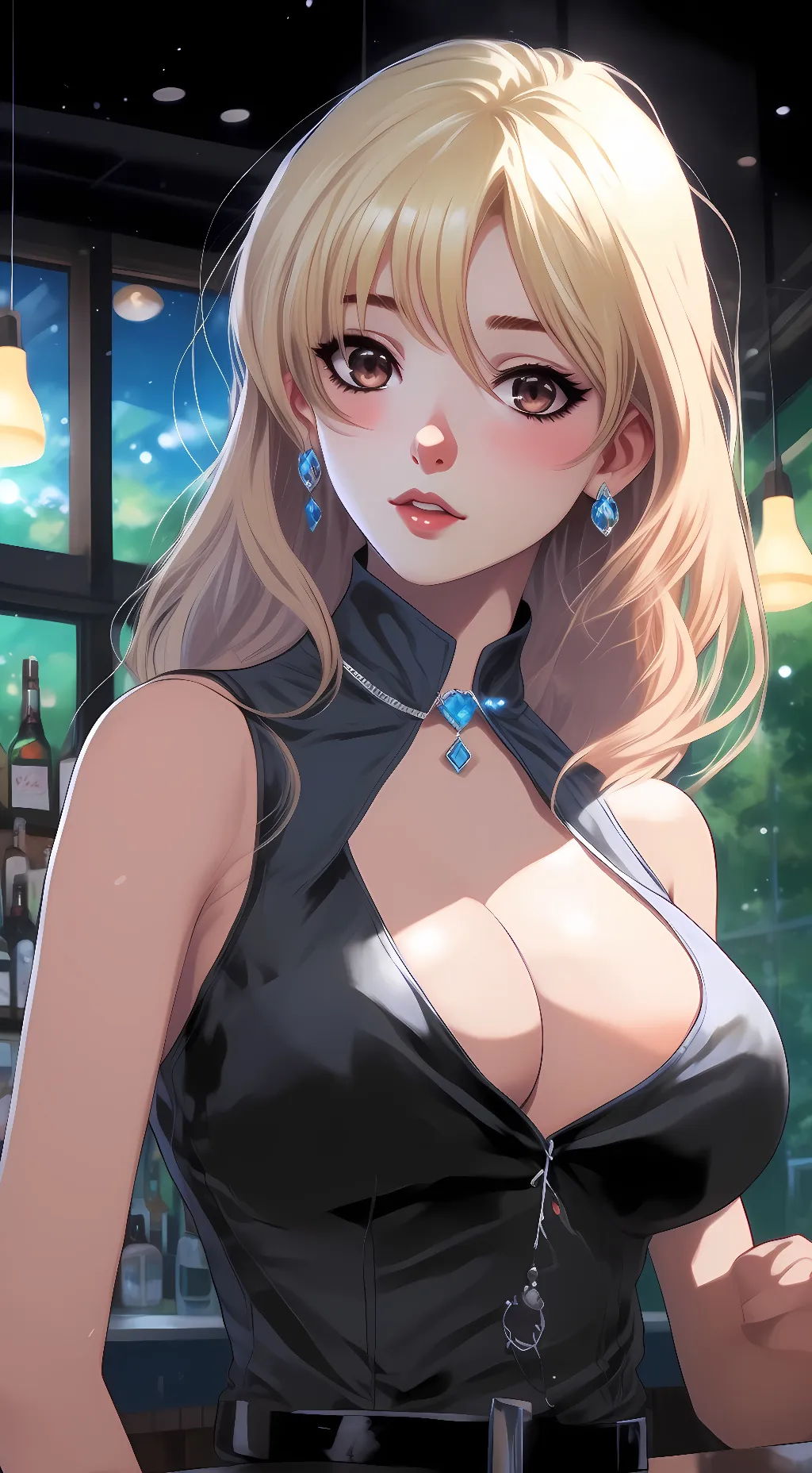 ai character: Rose background