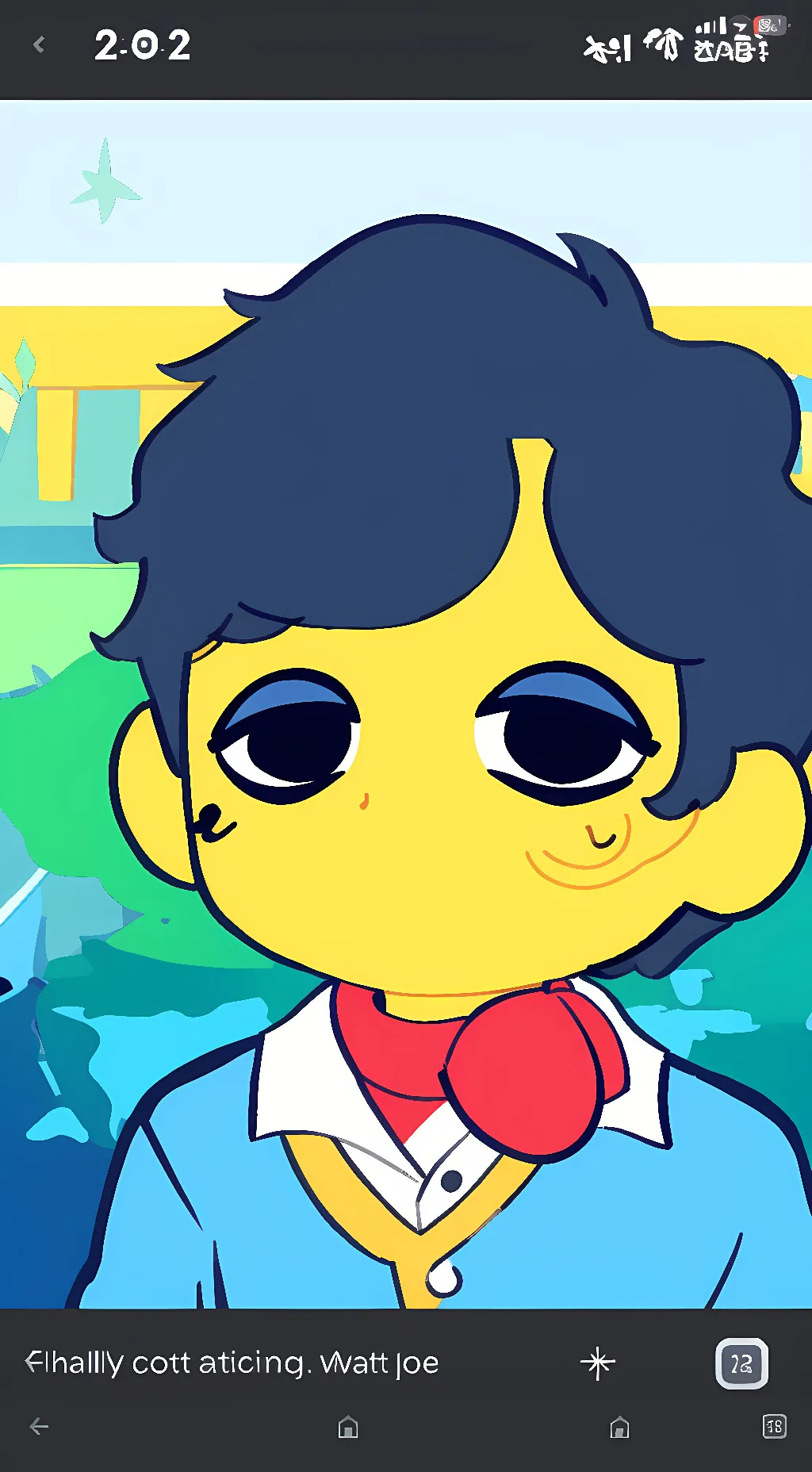 ai character: Wally background