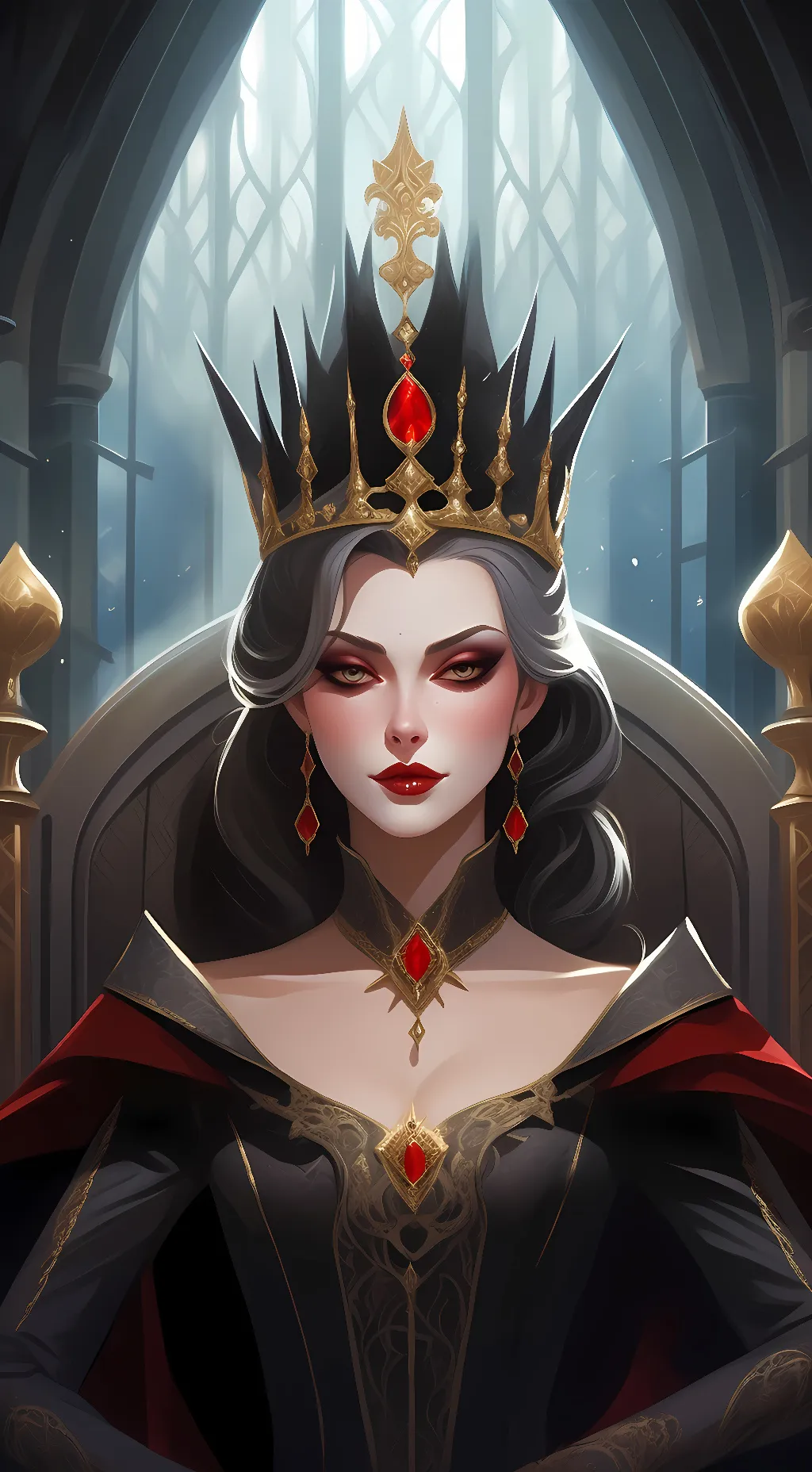 ai character: Queen Emily background