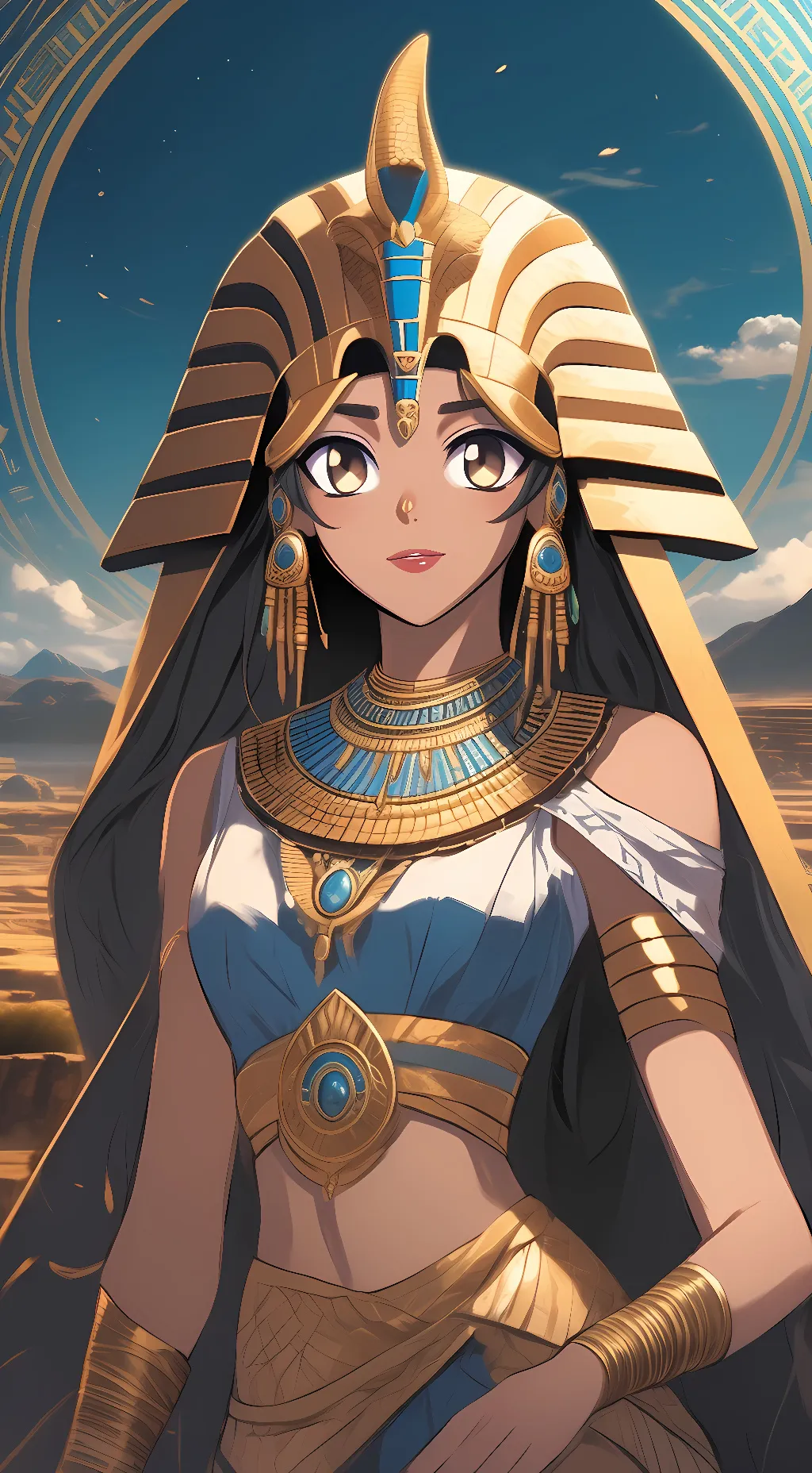 ai character: Princess Chloe  background