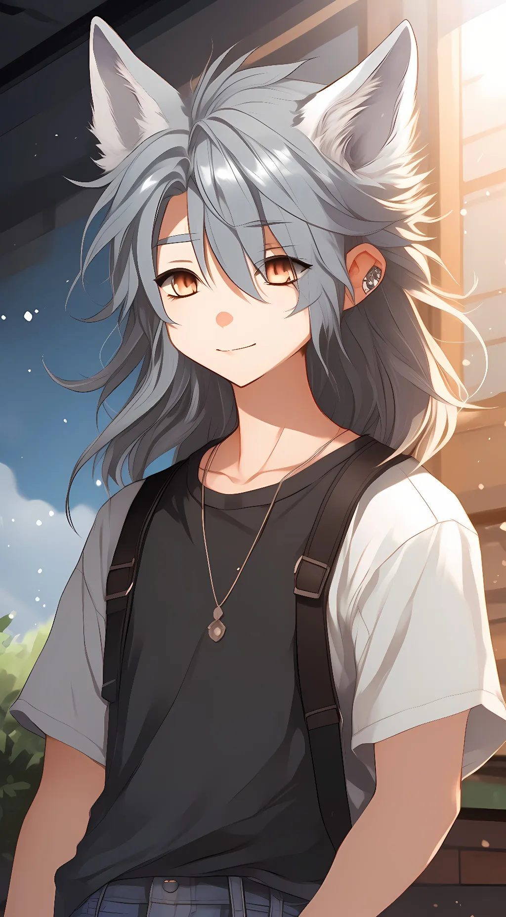 ai character: Cotton Oicik  background